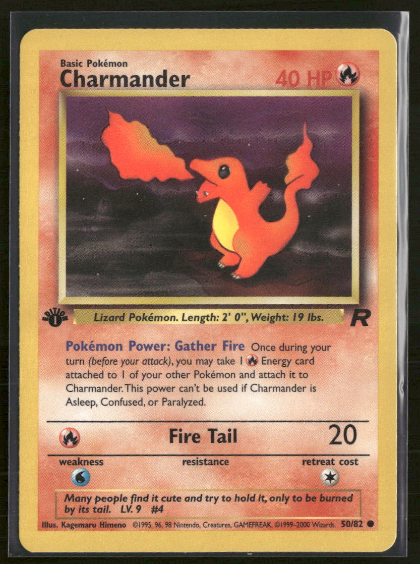Team Rocket Charmander #50/82