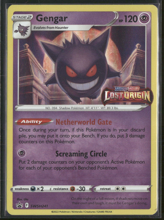 SWSH: Sword & Shield Promo Cards Gengar #SWSH241