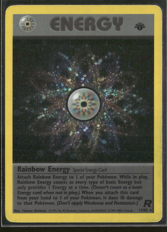 Team Rocket Rainbow Energy (17) #17/82