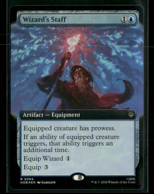 The Hobbit Wizard's Staff (Extended Art) Foil #294