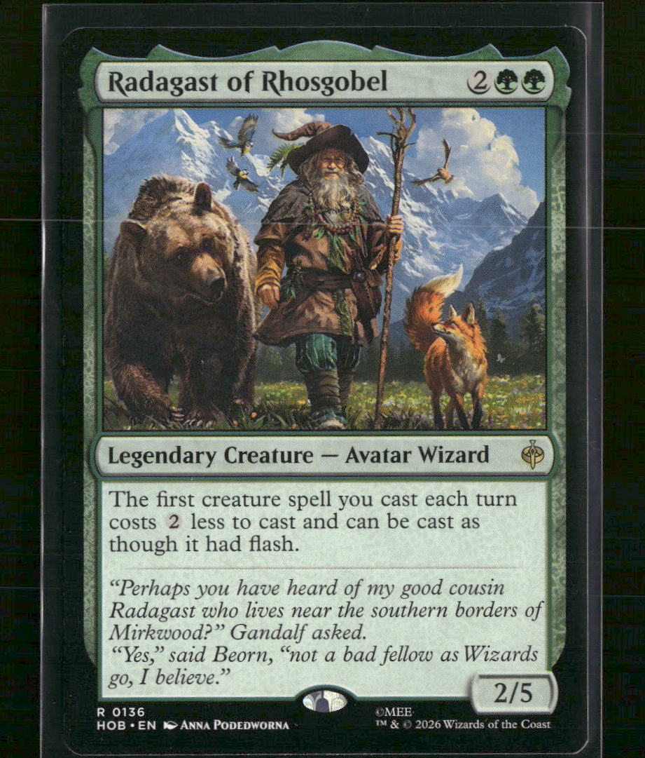The Hobbit Radagast of Rhosgobel #136