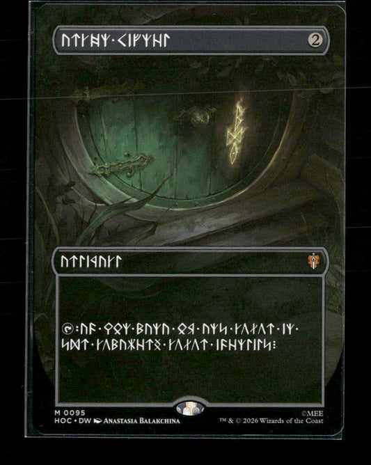The Hobbit: Eternal-Legal Arcane Signet (Borderless) (Dwarvish) #95