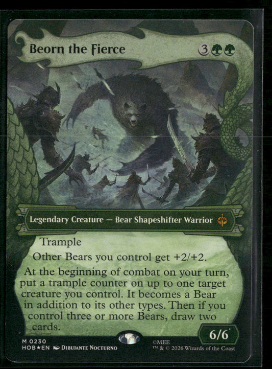 The Hobbit Beorn the Fierce (Showcase) Foil #230