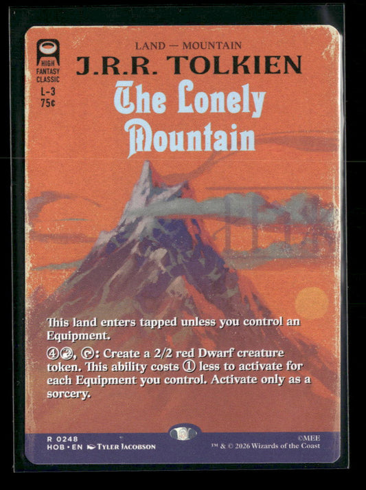 The Hobbit The Lonely Mountain (Borderless) #248