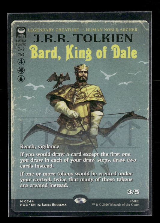 The Hobbit Bard, King of Dale (Borderless) #244