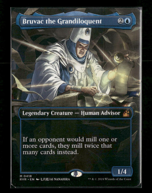 Ravnica Remastered Bruvac the Grandiloquent (Anime Borderless) #418