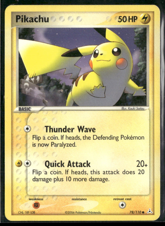 EX Holon Phantoms Pikachu #78/110
