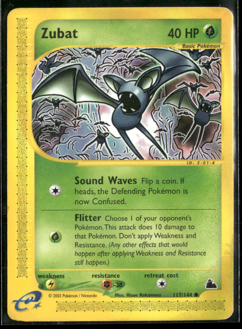 Skyridge Zubat (117) #117/144