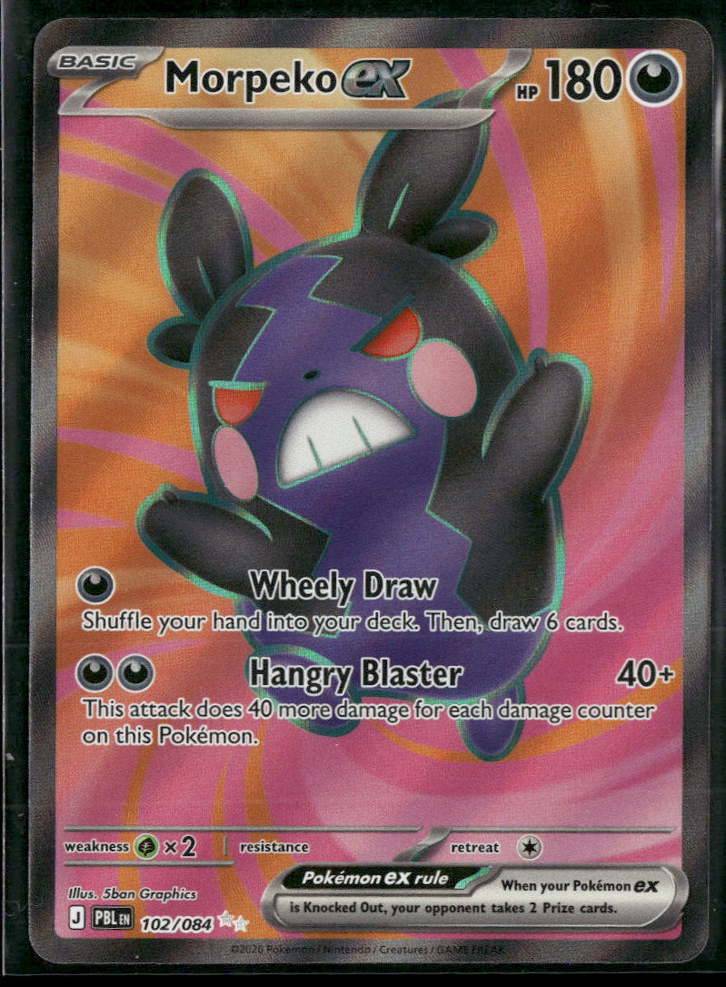 ME05: Pitch Black Morpeko ex #102/084