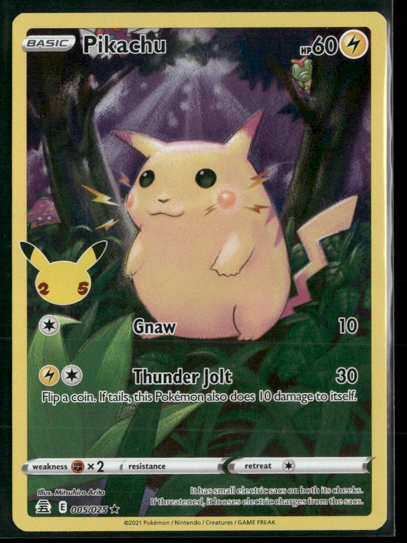 Celebrations Pikachu #005/025