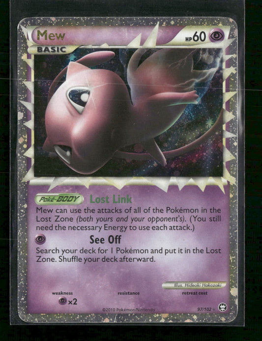 Triumphant Mew (Prime) #97/102 *Small crease on bottom*