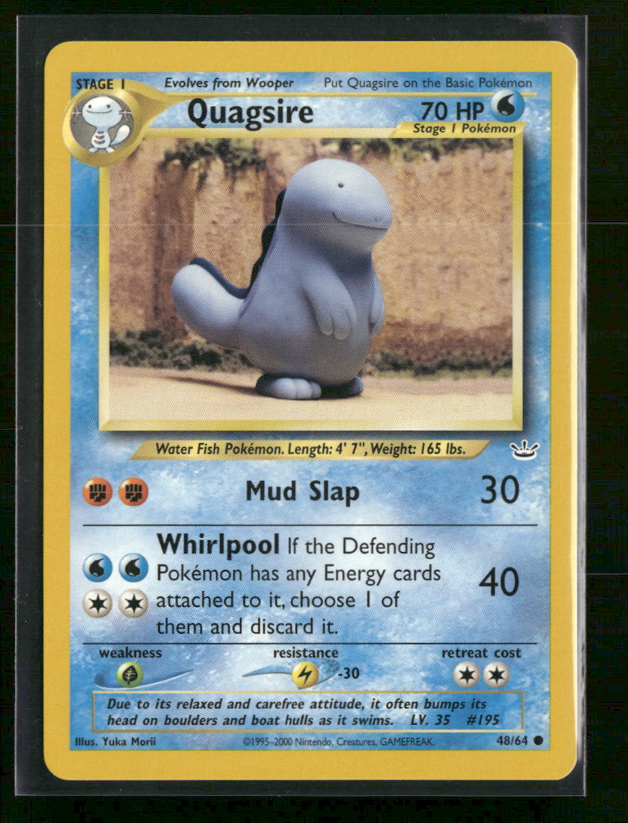 Neo Revelation Quagsire #48/64