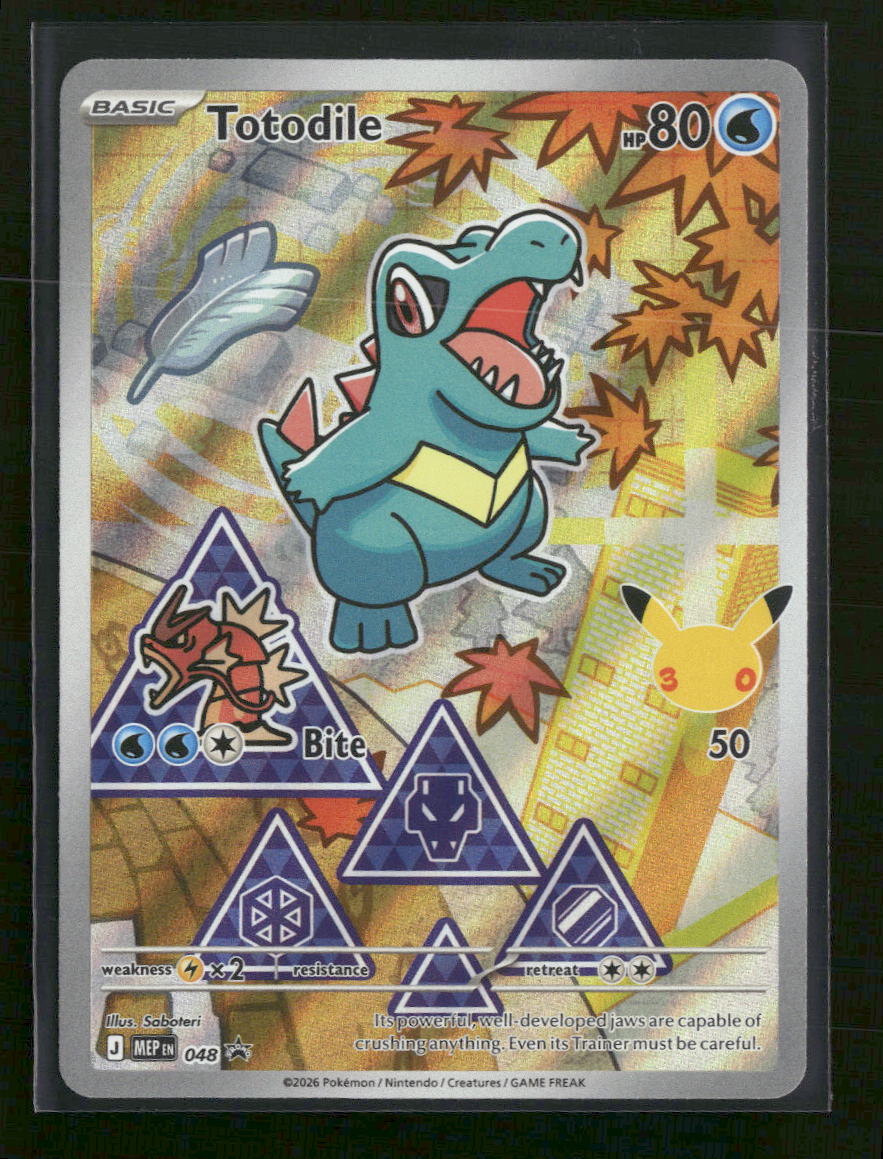 ME: Mega Evolution Promo Totodile #048