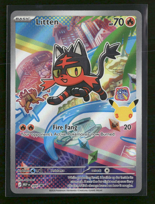 ME: Mega Evolution Promo Litten #044