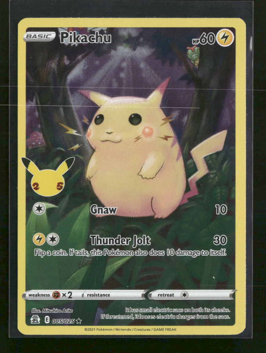 Celebrations Pikachu #005/025