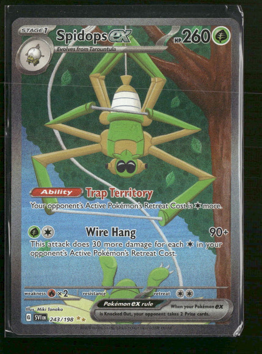 SV01: Scarlet & Violet Base Set Spidops ex #243/198