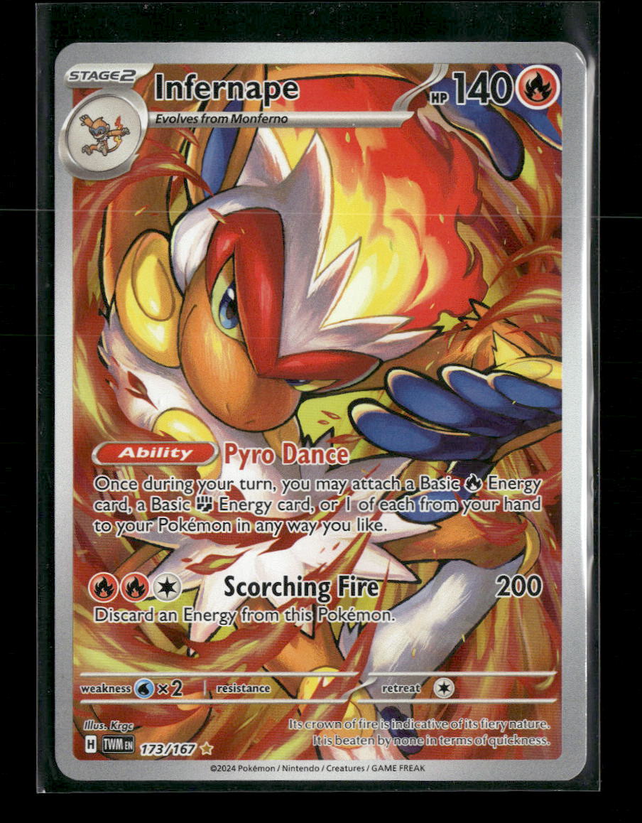 SV06: Twilight Masquerade Infernape #173/167
