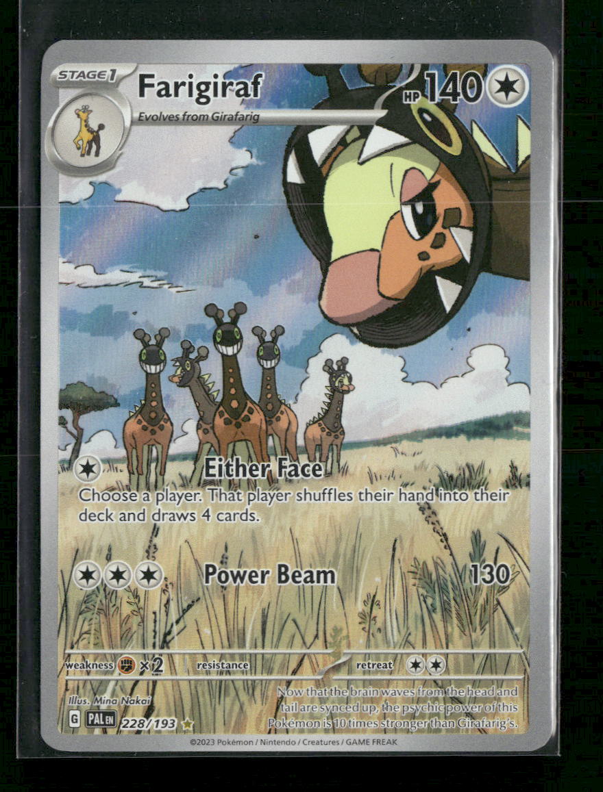 SV02: Paldea Evolved Farigiraf #228/193