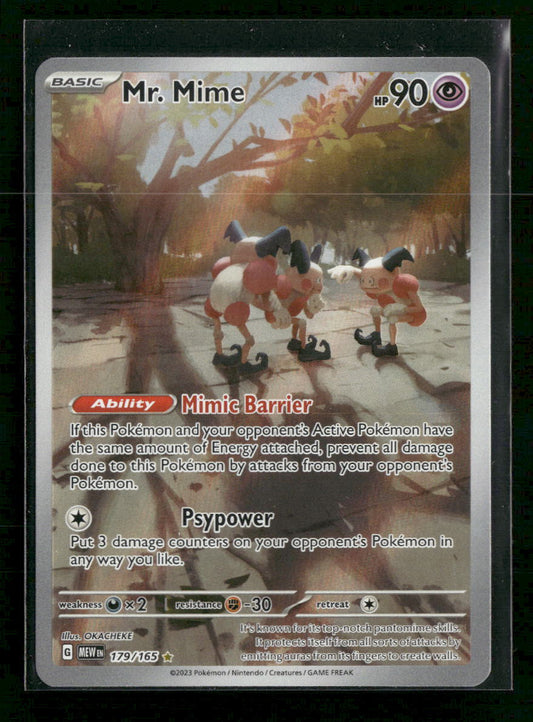 SV: Scarlet & Violet 151 Mr. Mime #179/165