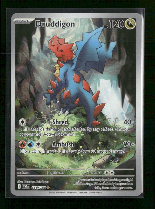 SV: White Flare Druddigon #151/086
