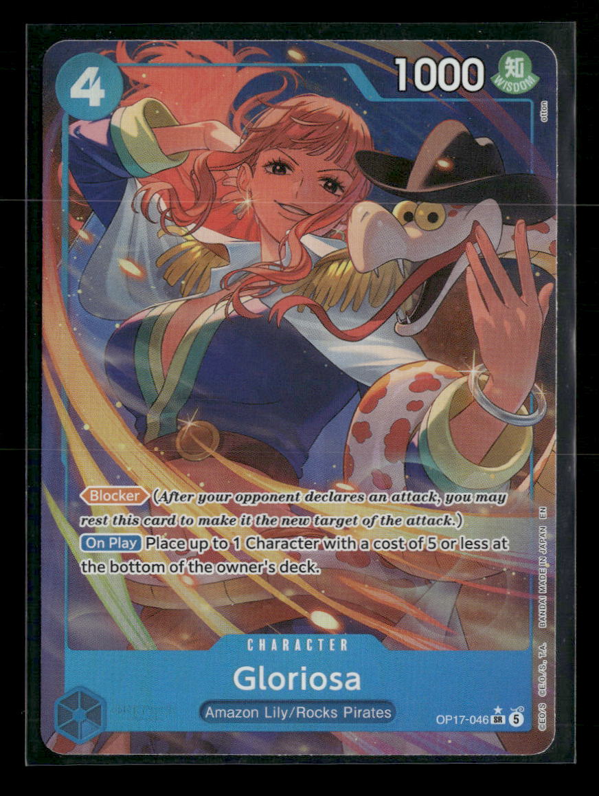The World's Strongest Warriors Gloriosa (Alternate Art) #OP17-046