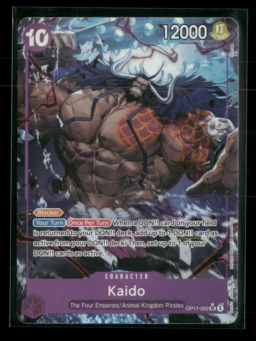 The World's Strongest Warriors Kaido (062) (Alternate Art) #OP17-062