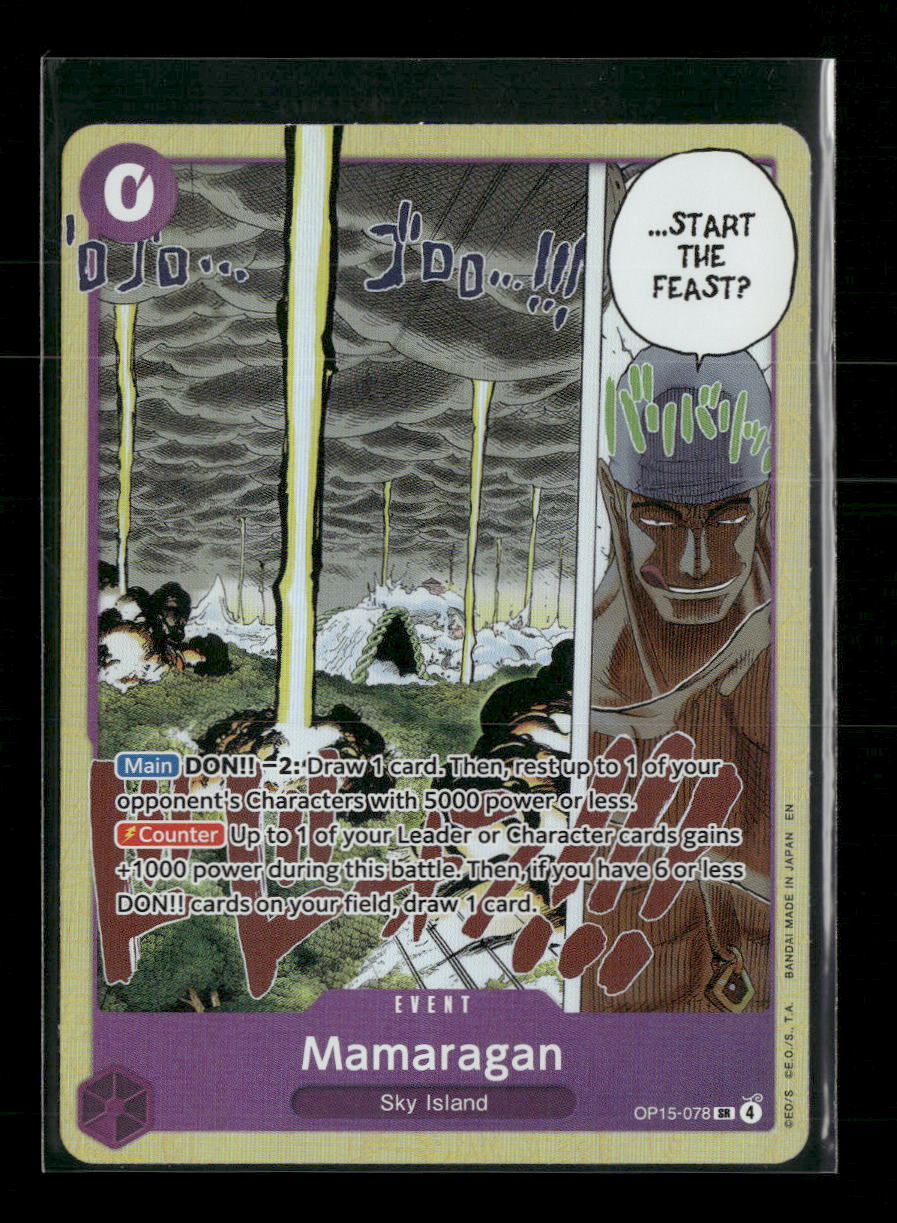 Adventure on Kami's Island Mamaragan #OP15-078
