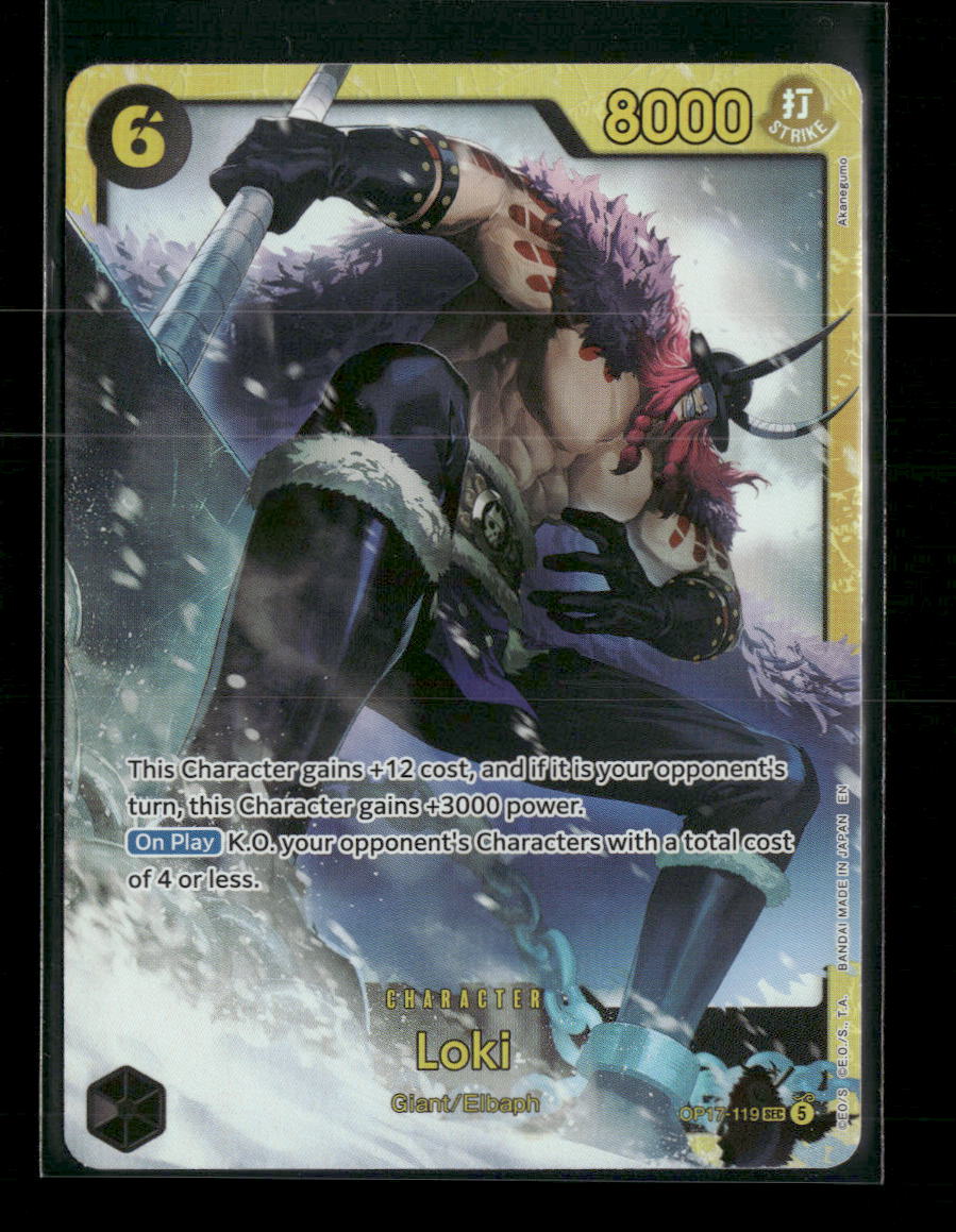 The World's Strongest Warriors Loki #OP17-119