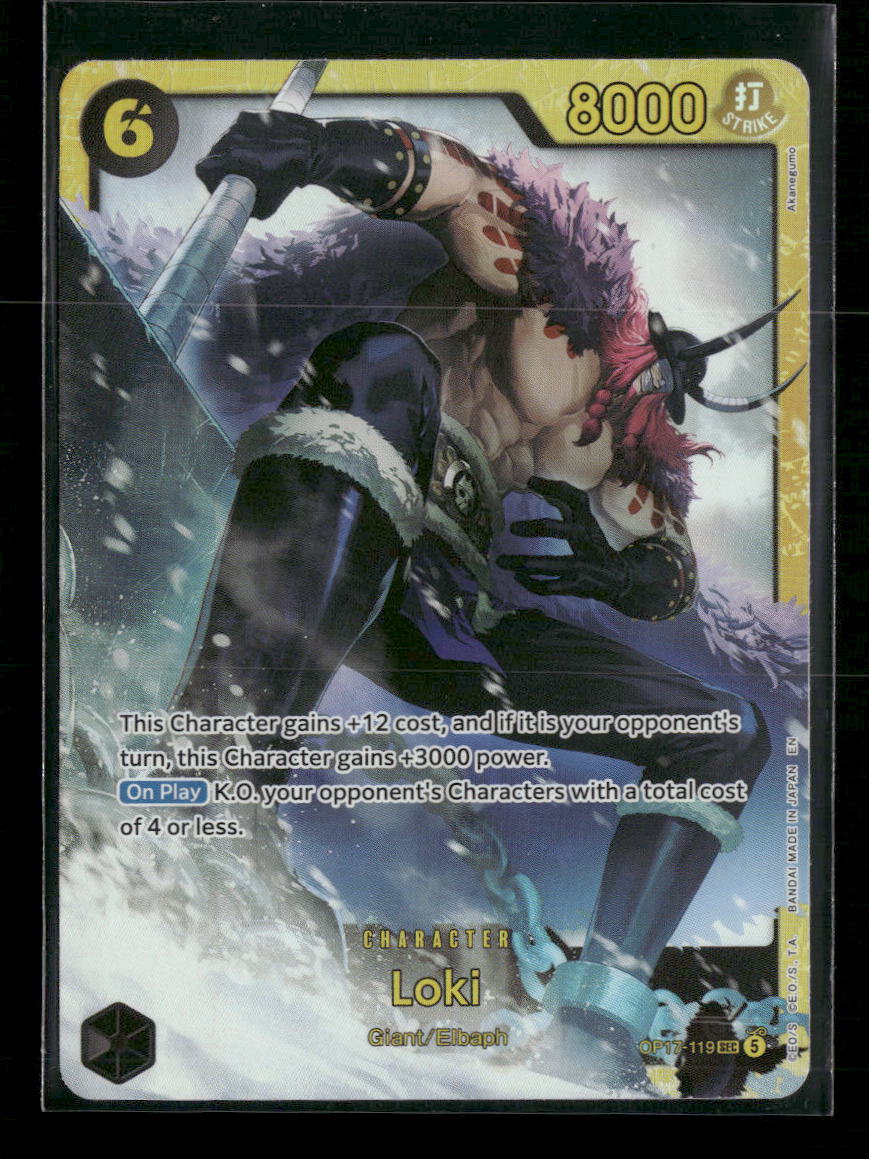 The World's Strongest Warriors Loki #OP17-119