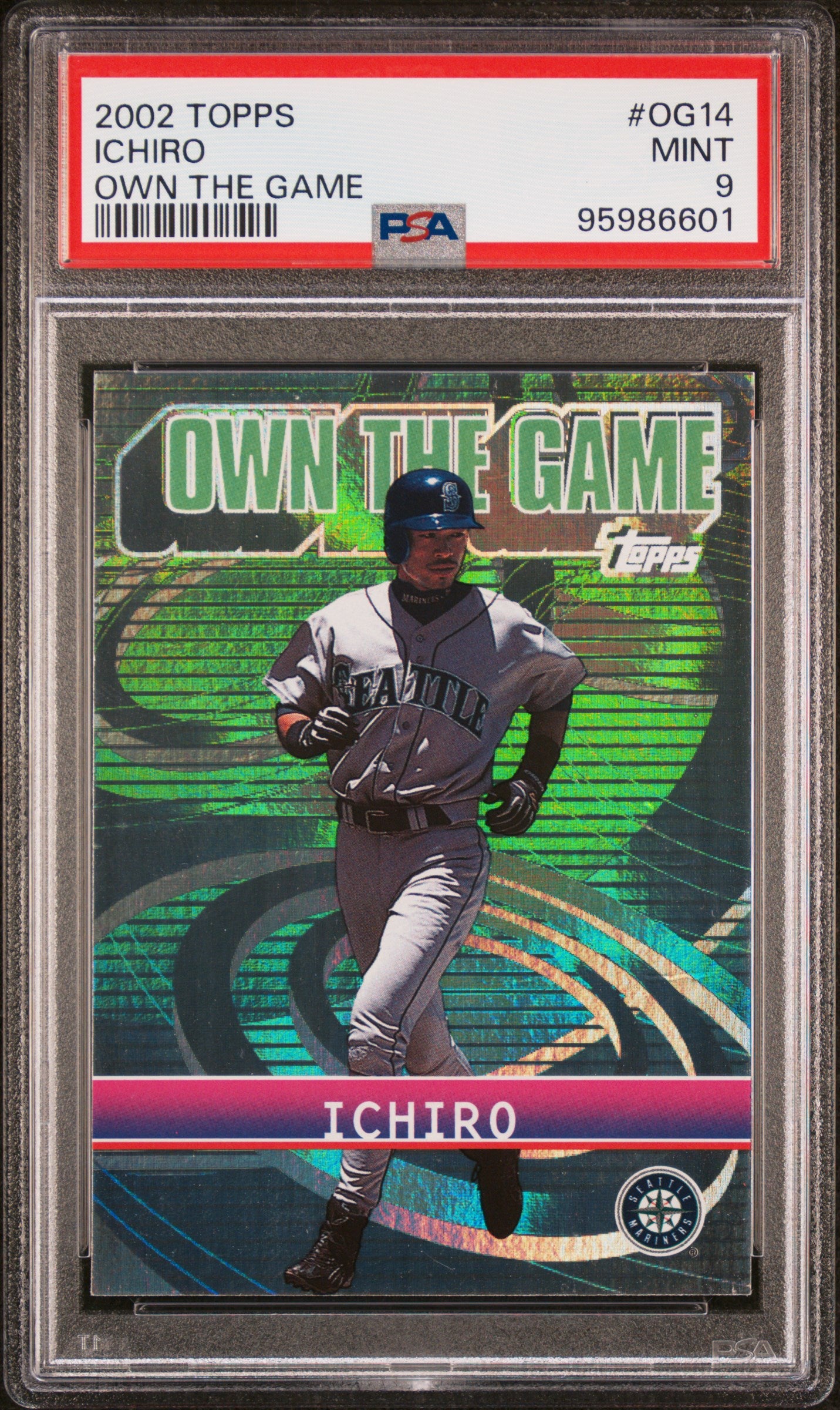 2002 Topps Own The Game Own The Game Ichiro 9 PSA #OG14