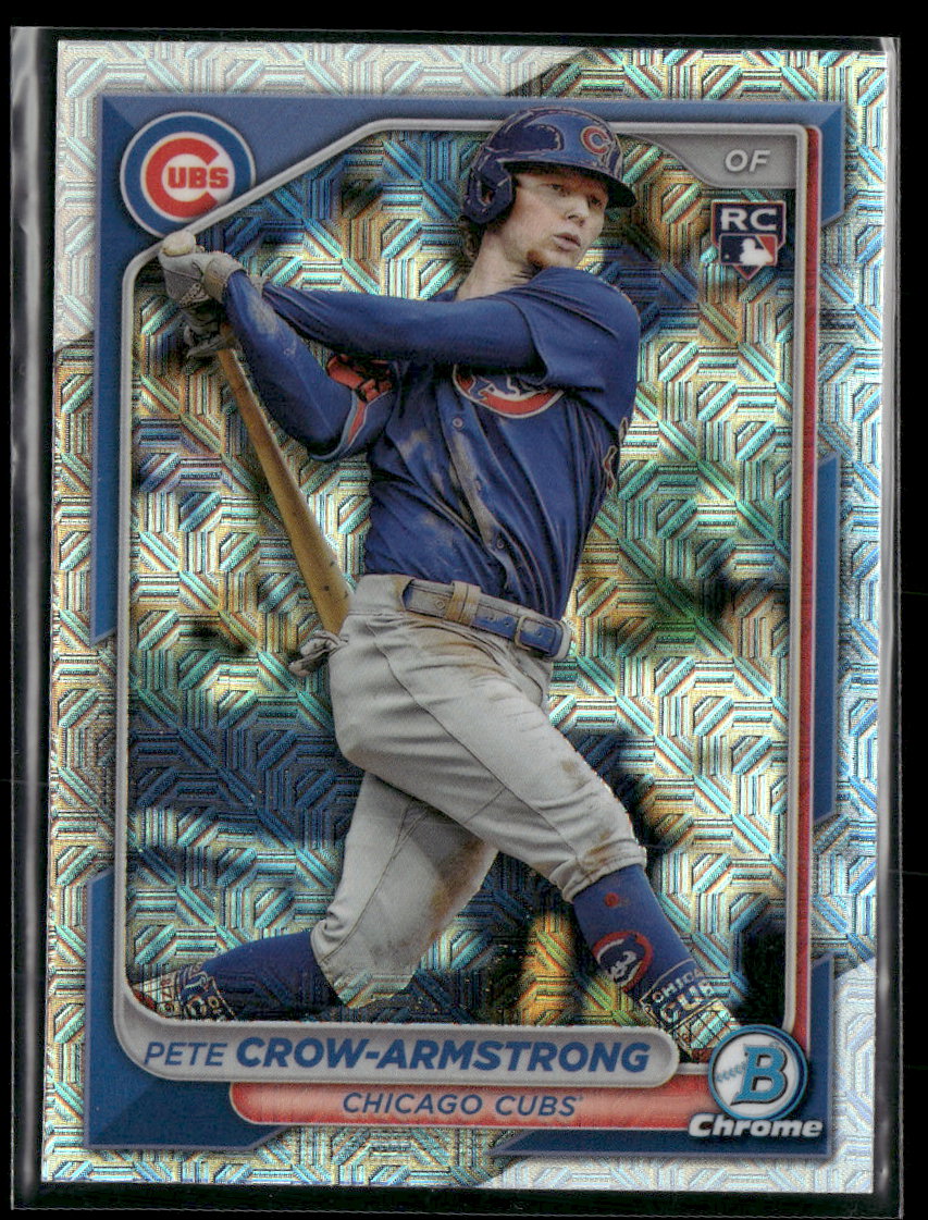 2024 Bowman Chrome Mojo Refractors Pete Crow-Armstrong RC #45