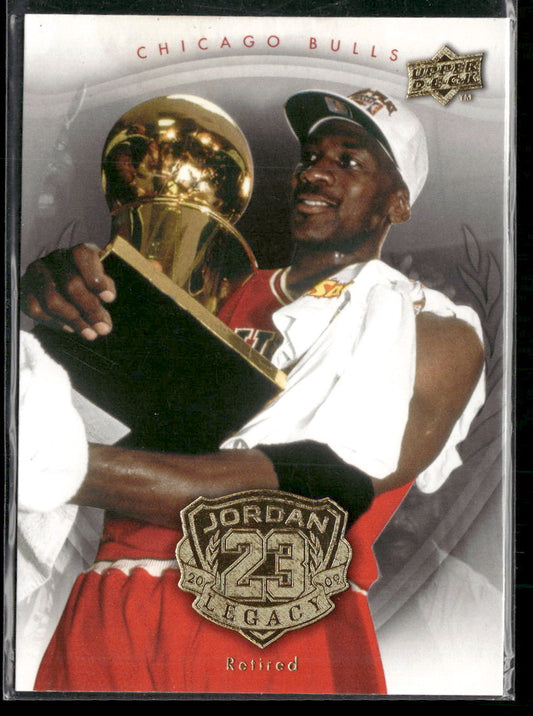 2009-10 Upper Deck Legacy Collection Hall of Fame Edition Michael Jordan #73