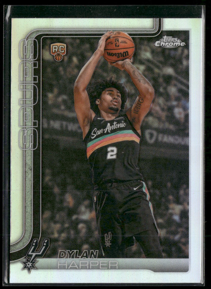 2025-26 Topps Chrome Update Refractor Dylan Harper RC #152