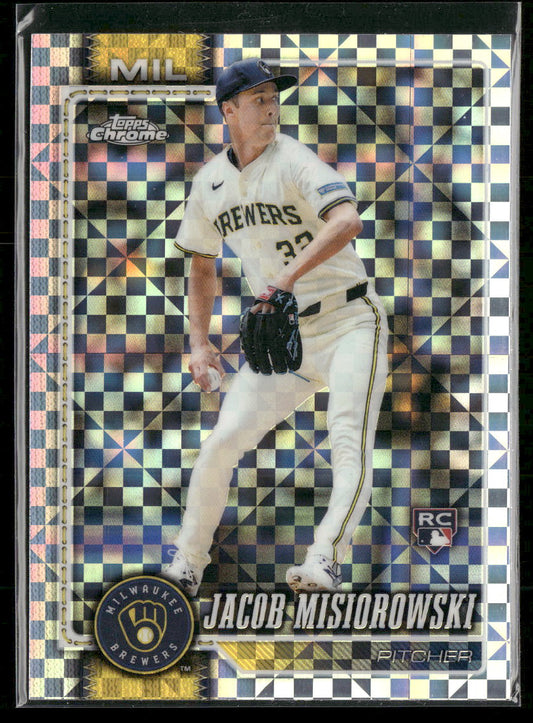 2026 Topps Chrome X-Fractors Jacob Misiorowski RC #196