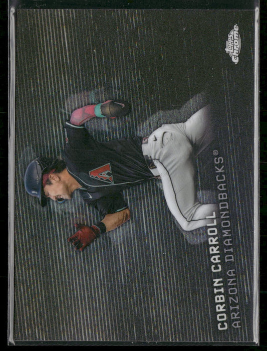 2026 Topps Chrome Static Noise Corbin Carroll #SN-7