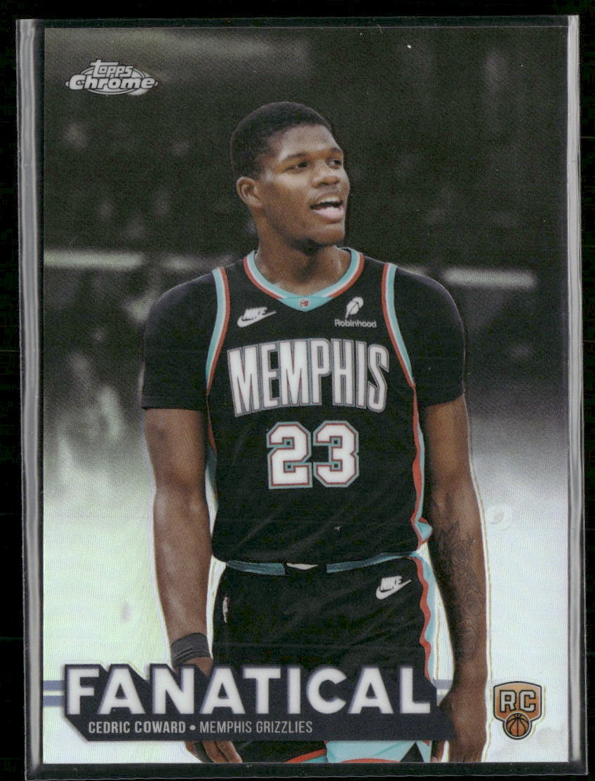 2025-26 Topps Chrome Update Fanatical Cedric Coward #FAN-25