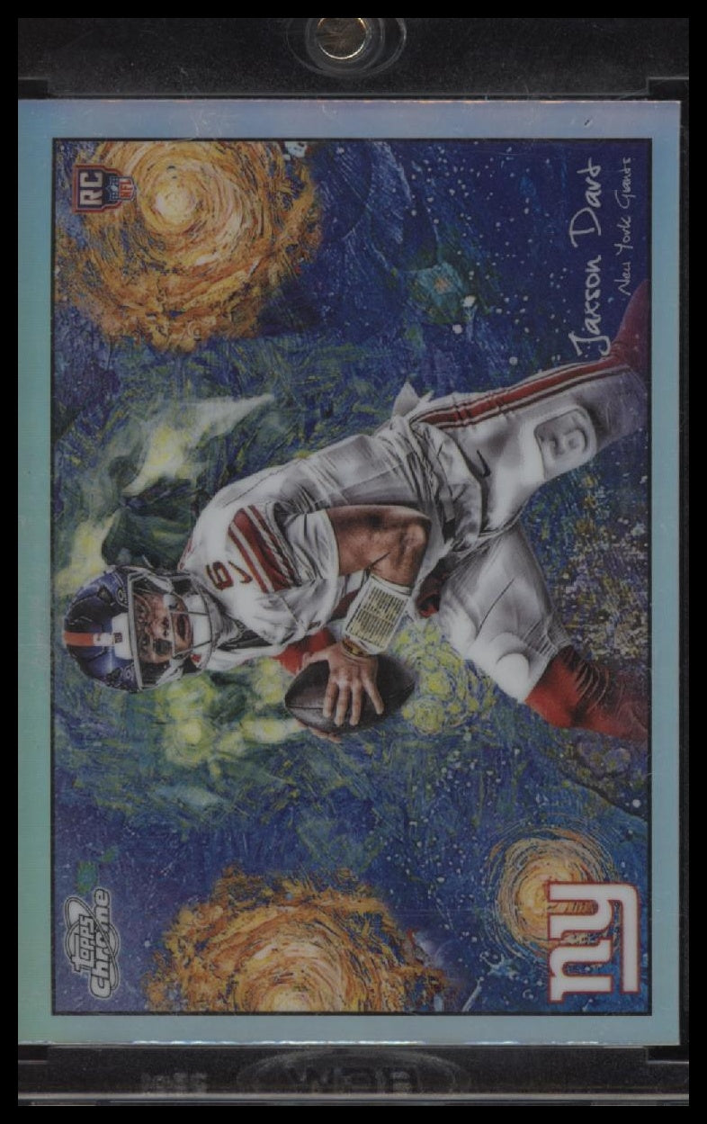 2025 Topps Chrome Cosmic Stars in the Night Jaxson Dart #STN-2