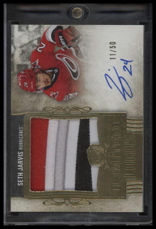 Upper Deck The Cup 2022-23 The Cup Update - Limited Logos Seth Jarvis #/50