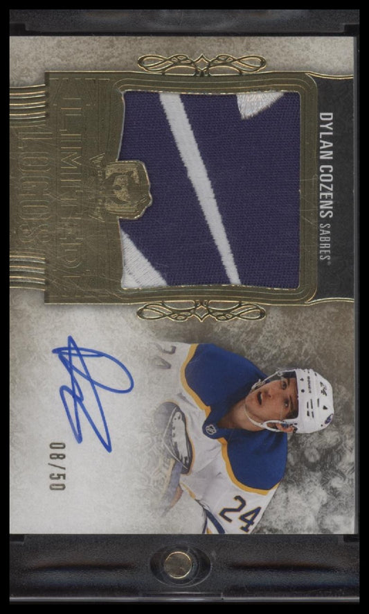 2022-23 The Cup Update Limited Logos Dylan Cozens /50 AU #LL-DC
