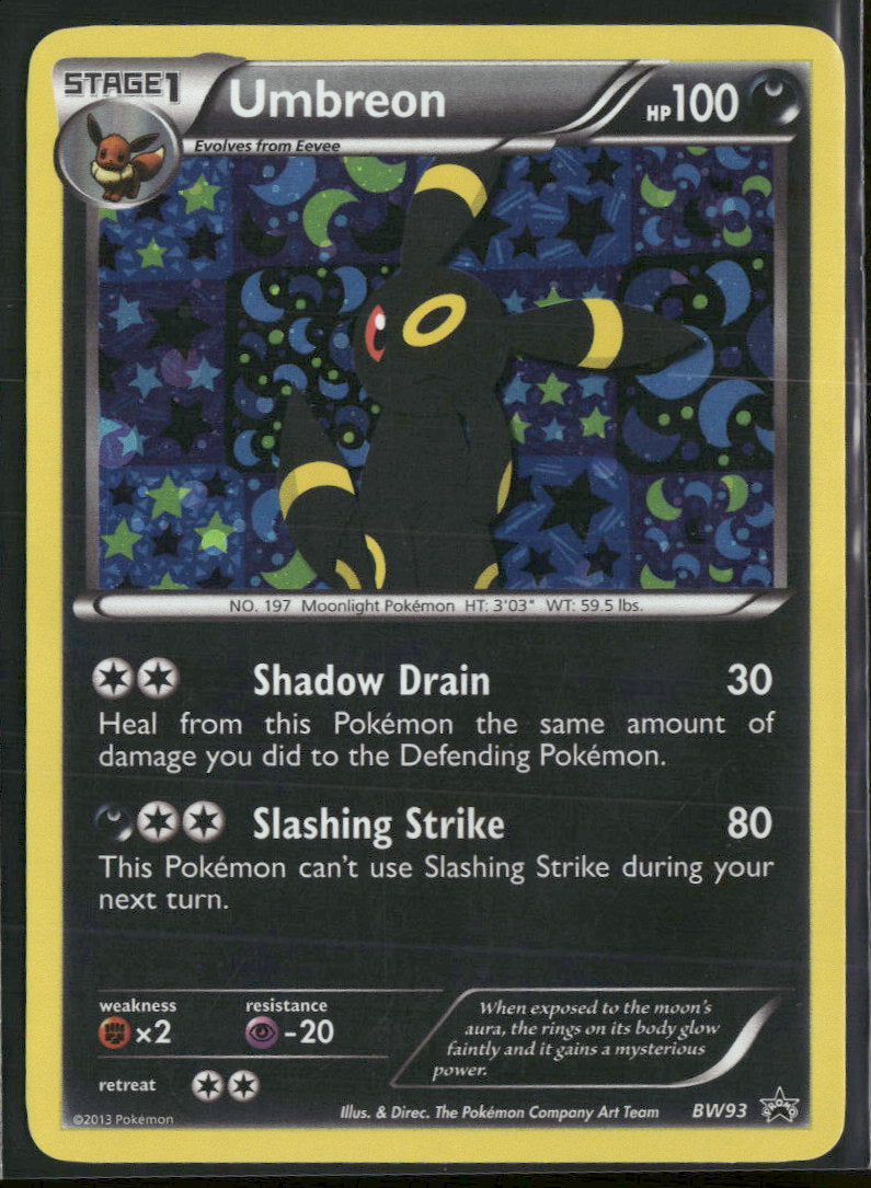 Black and White Promos Umbreon #BW93