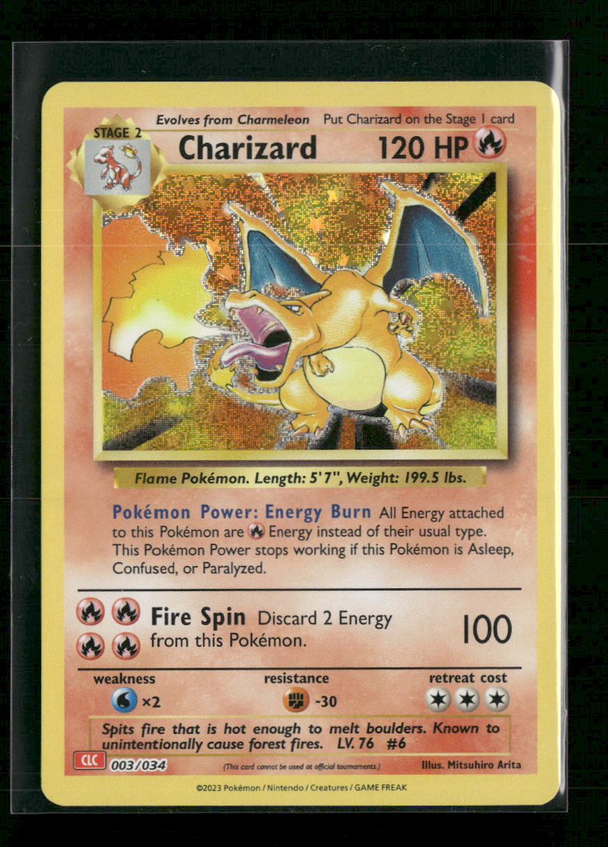 Trading Card Game Classic Charizard #003/034