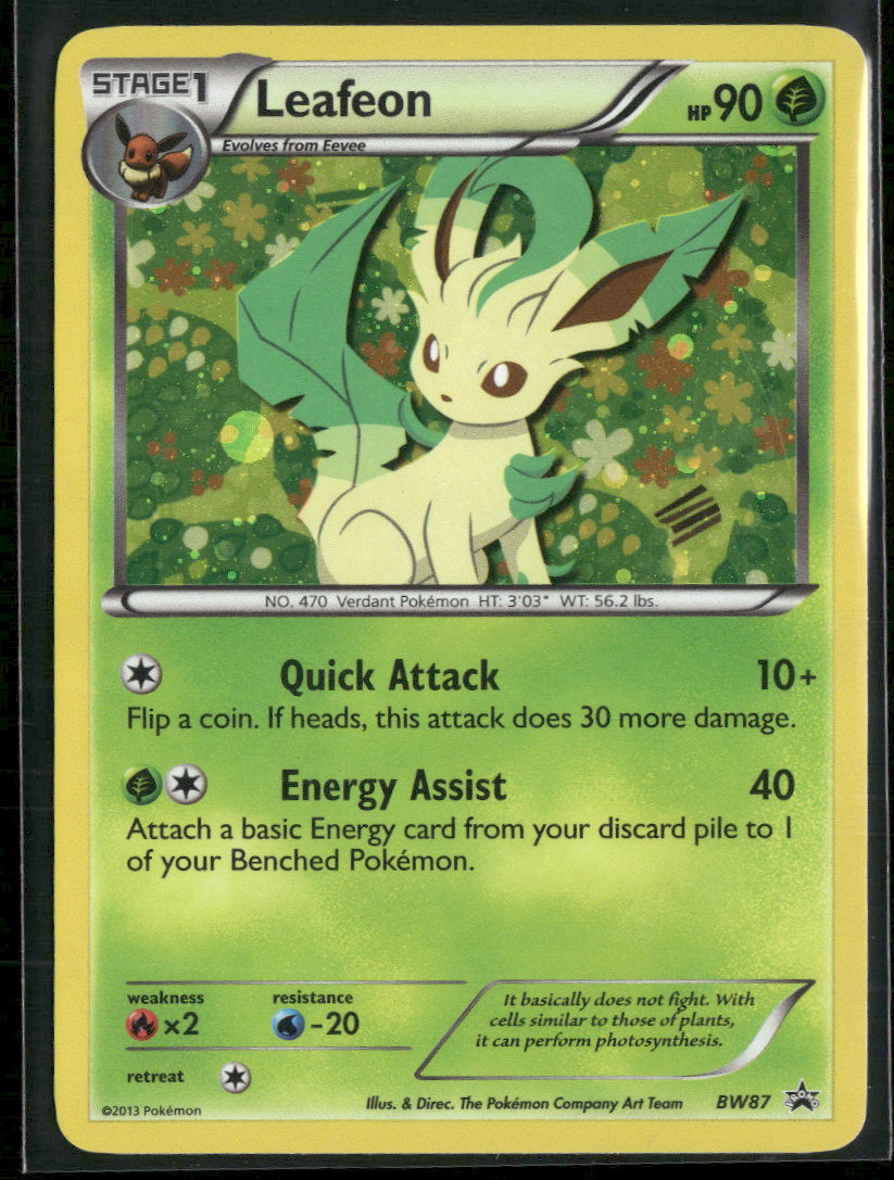 Black and White Promos Leafeon #BW87