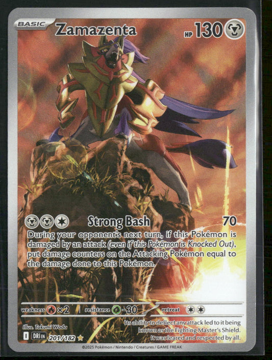 SV10: Destined Rivals Zamazenta #201/182