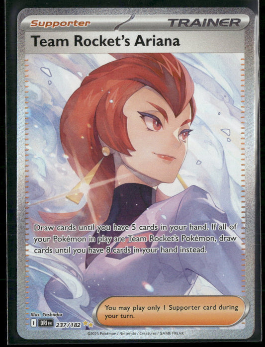SV10: Destined Rivals Team Rocket's Ariana #237/182