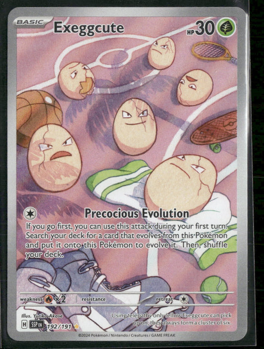 SV08: Surging Sparks Exeggcute #192/191
