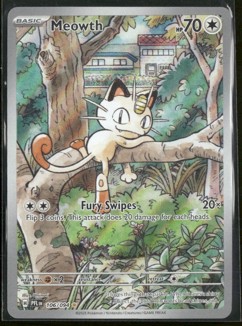 ME02: Phantasmal Flames Meowth #106/094