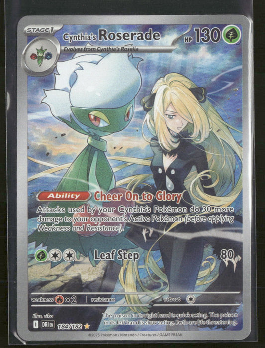 SV10: Destined Rivals Cynthia's Roserade #184/182