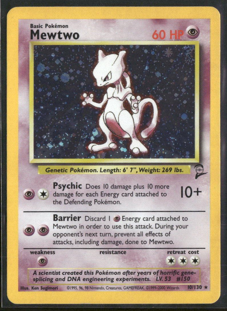 Base Set 2 Mewtwo #010/130