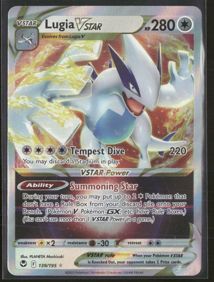 SWSH12: Silver Tempest Lugia VSTAR #139/195