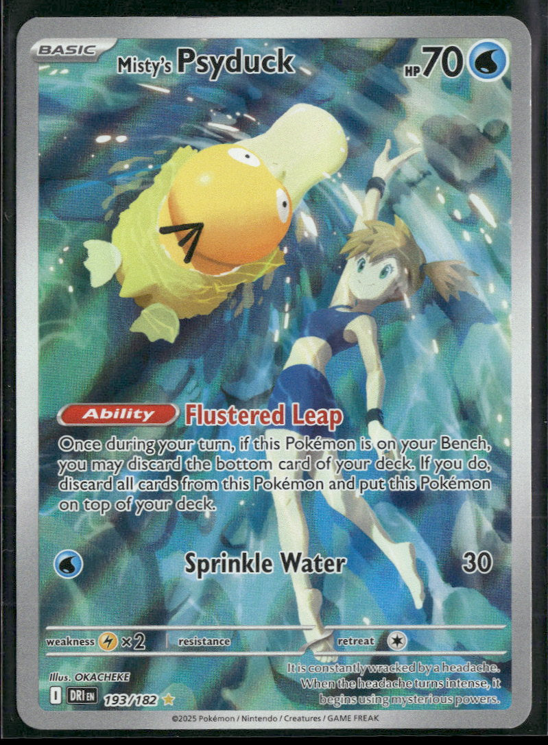 SV10: Destined Rivals Misty's Psyduck #193/182